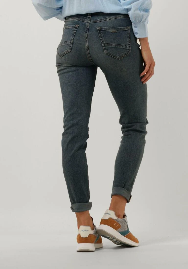 SUMMUM blauwe summum skinny jeans skinny pure stretch denim