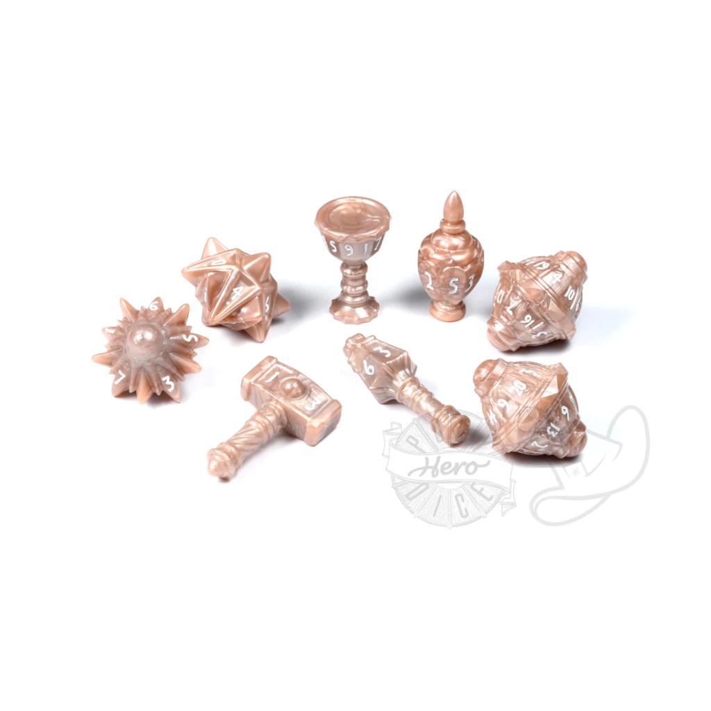 Set de 8 Dés JDR Polyhero Dice : Cleric