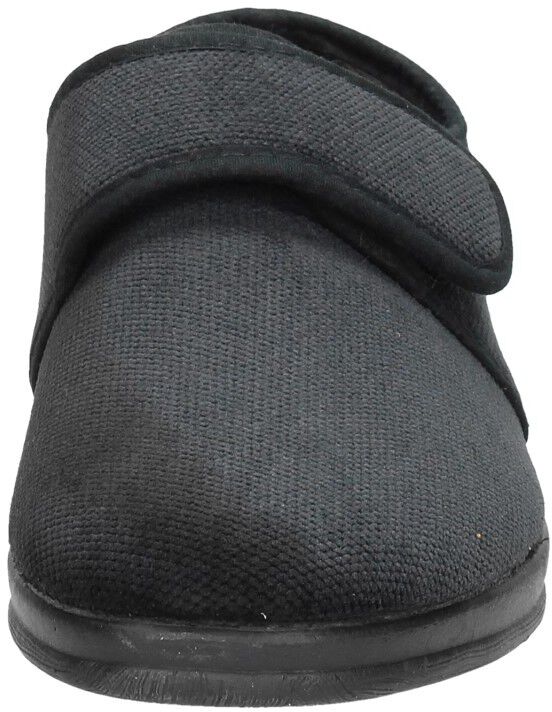 Comfort Plus Heren pantoffels zwart