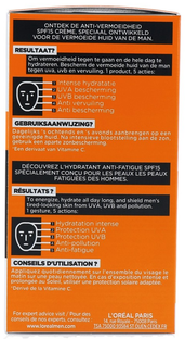 L'Oréal Paris Men Expert Hydra Energetic Anti Vermoeidheid Creme SPF 15 50ML