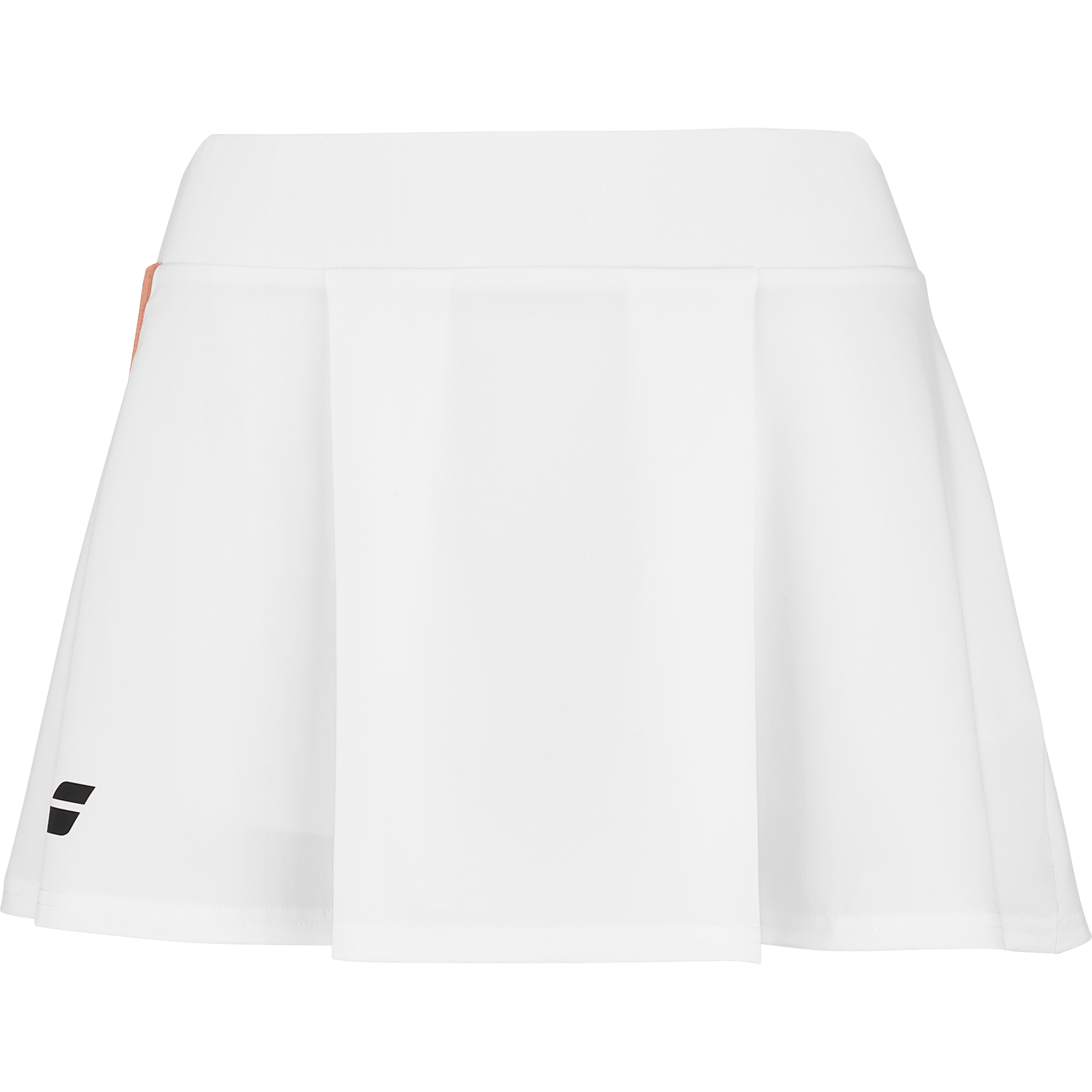 Play Skirt Damen Weiß / Orange