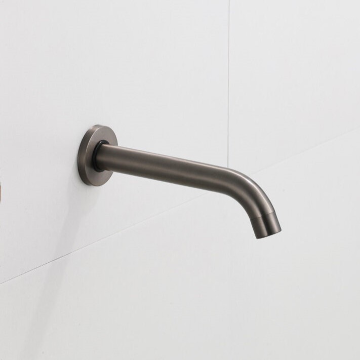 Saniclear Iron Stripes inbouw badkraan rond verouderd ijzer - gunmetal