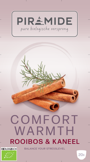 Piramide Comfort Warmth Rooibos & Kaneel Biologische Thee (20 zakjes)