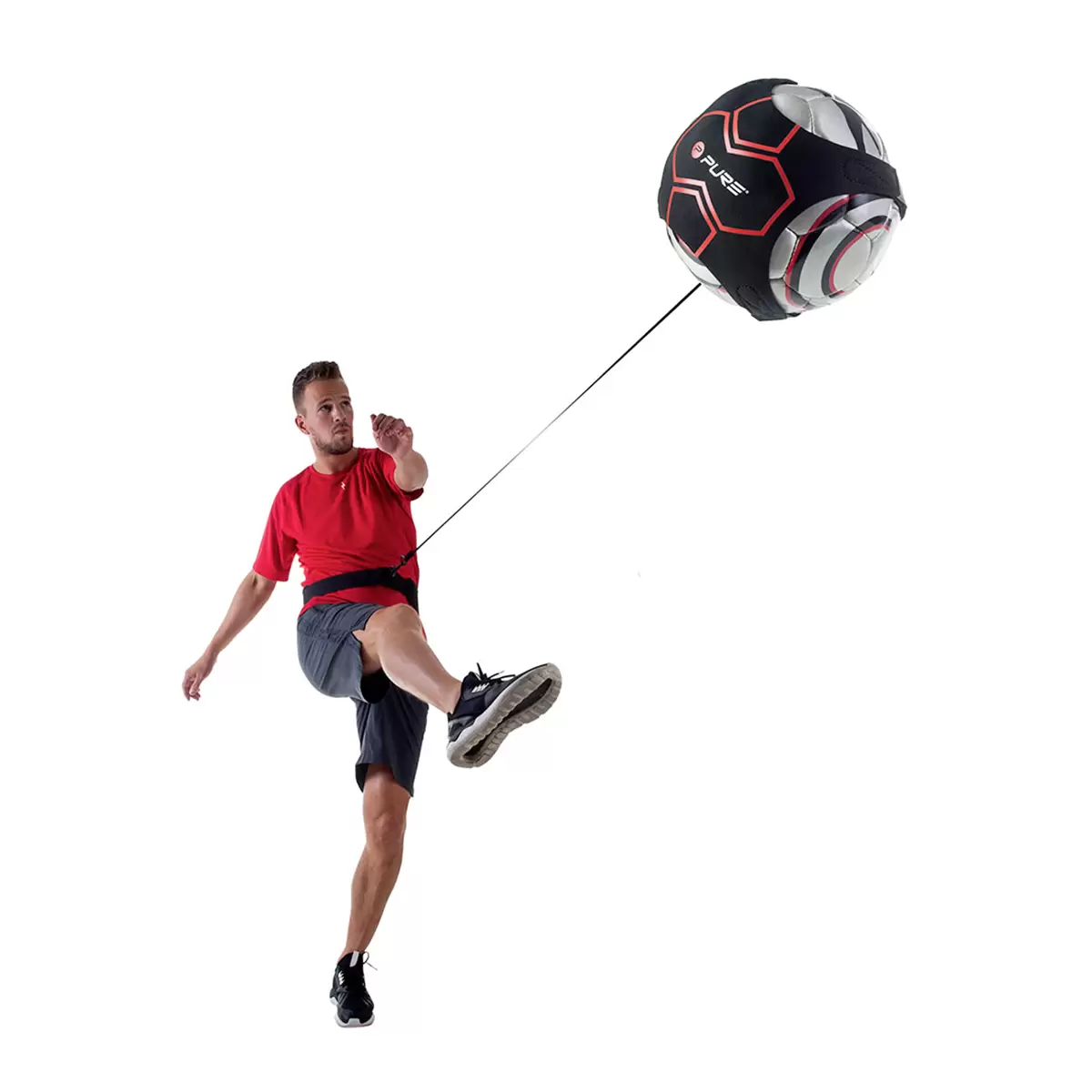 Fussball Solo Schusstrainer Pure2Improve