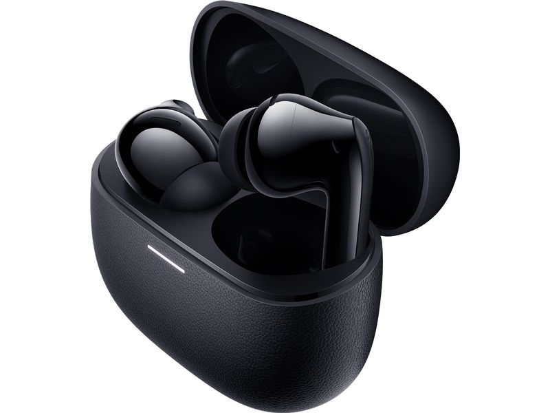 Xiaomi In-Ear-Kopfhörer Redmi Buds 5 Pro Schwarz Kabellose Ohrhörer mit aktiver Geräuschunterdrückung