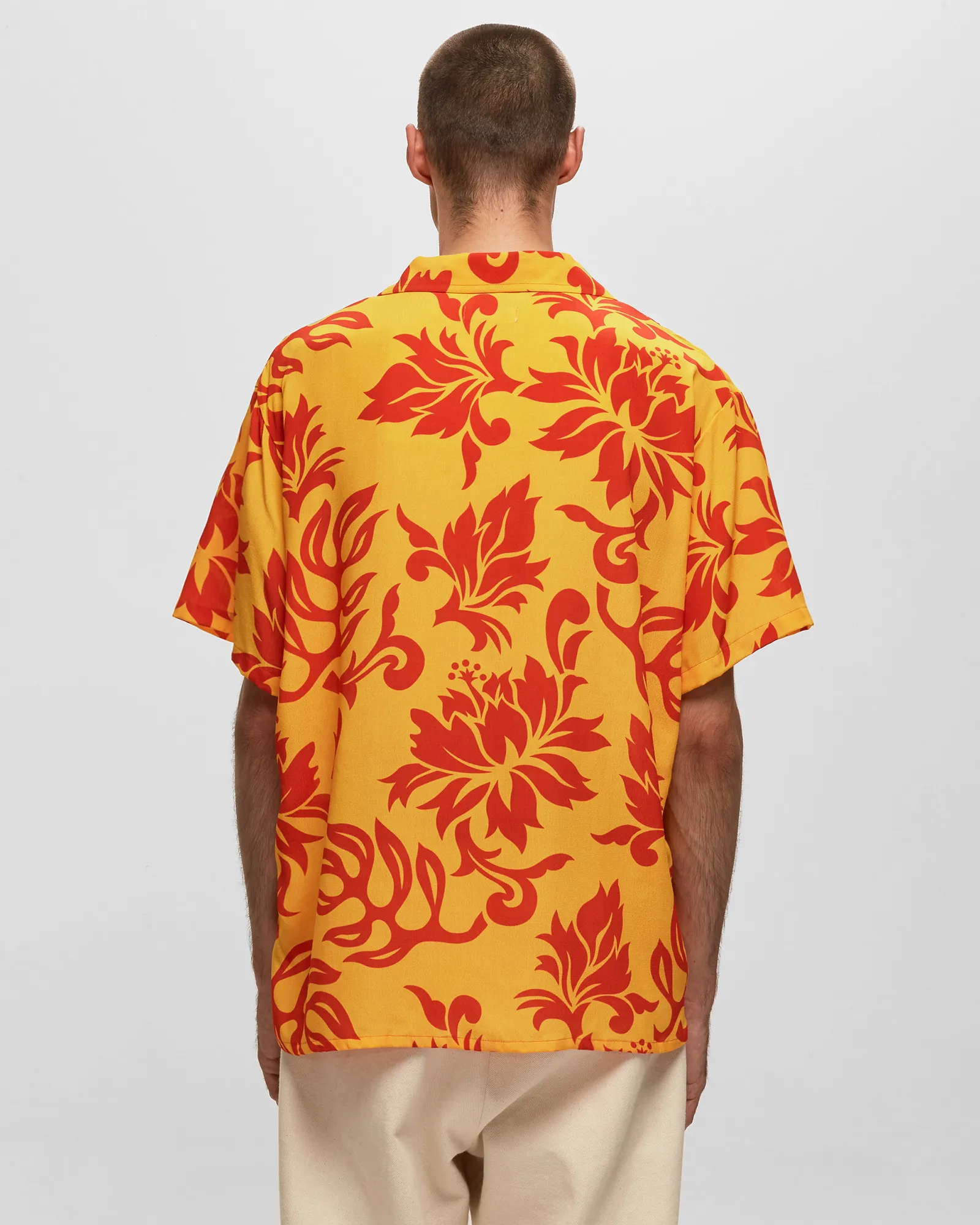 ERL UNISEX PRINTED SHORT SLEEVE SHIRT WOVEN