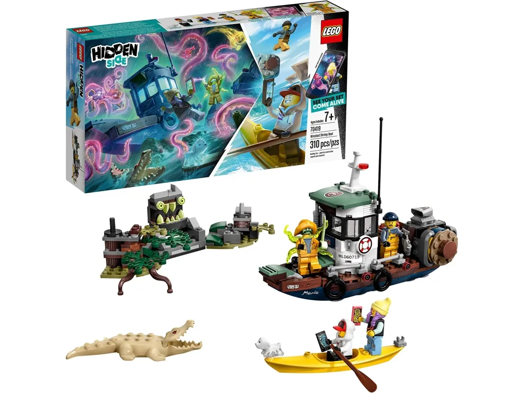 LEGO Hidden Side 70419 Nødstedt rejebåd