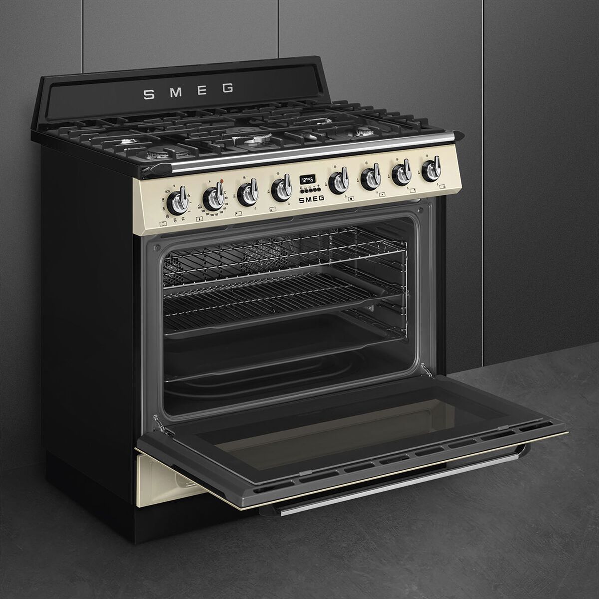 Gasskomfyr Victoria TR90GMP 90 cm, creme
