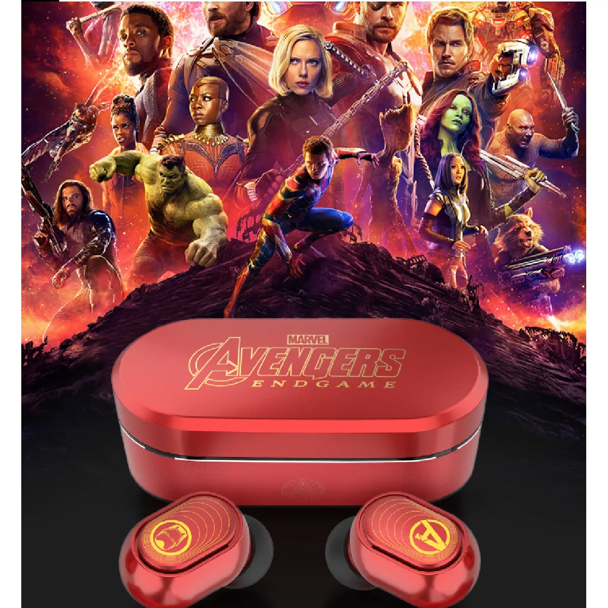 Universal TWS Casque Bluetooth 5.0 Rouge