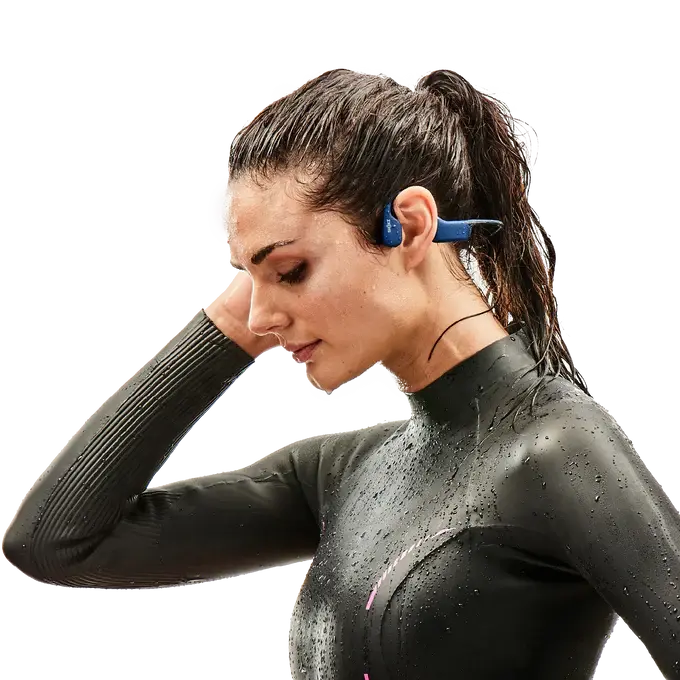 Shokz OpenSwim Open-ear Koptelefoon Blauw