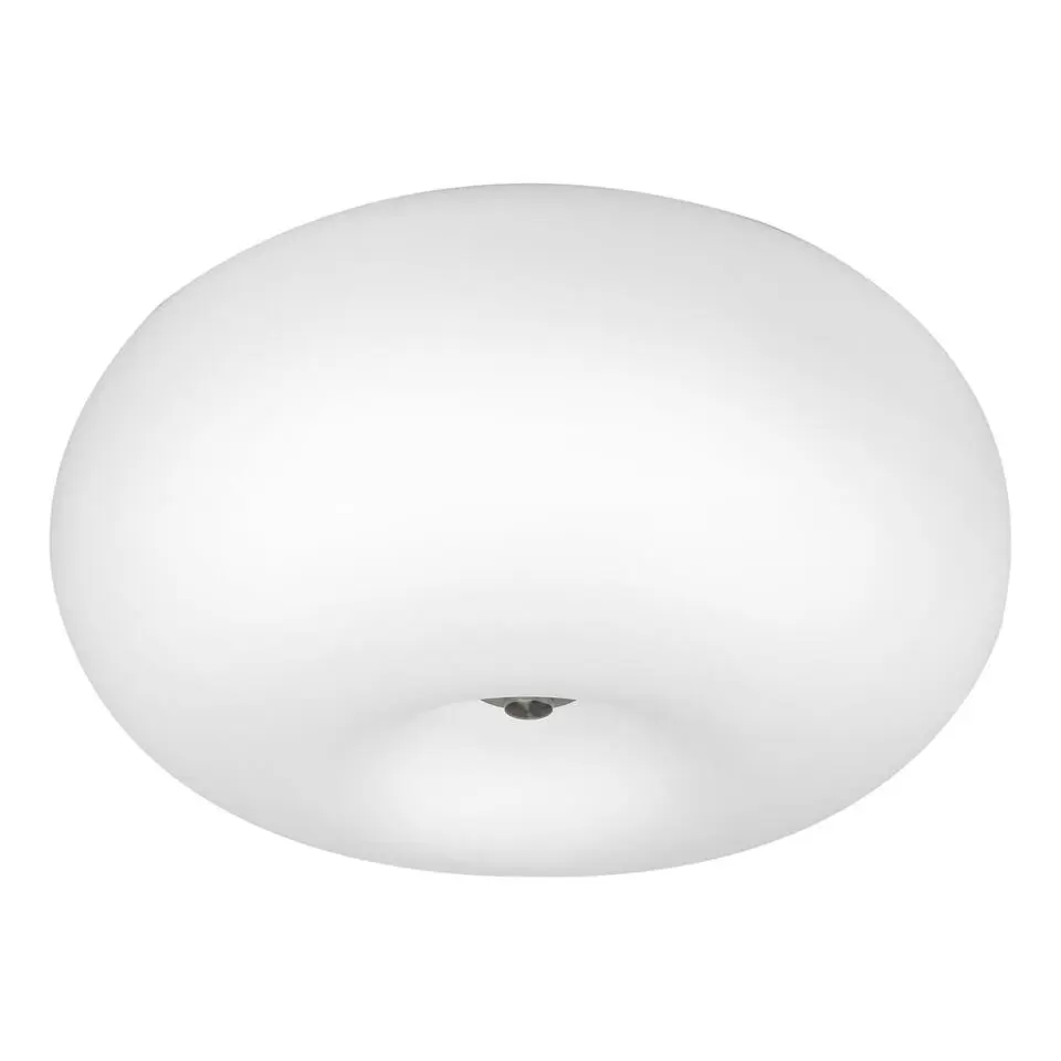 EGLOOptica-Plafondlamp-Ø35cm-Nikkel-Mat-Wit