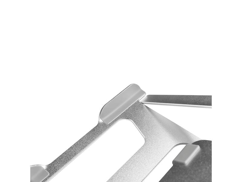 NEOMOUNTS Halterung NSLS085SILVER Laptop Ständer Faltbarer Tablet-/Laptopständer