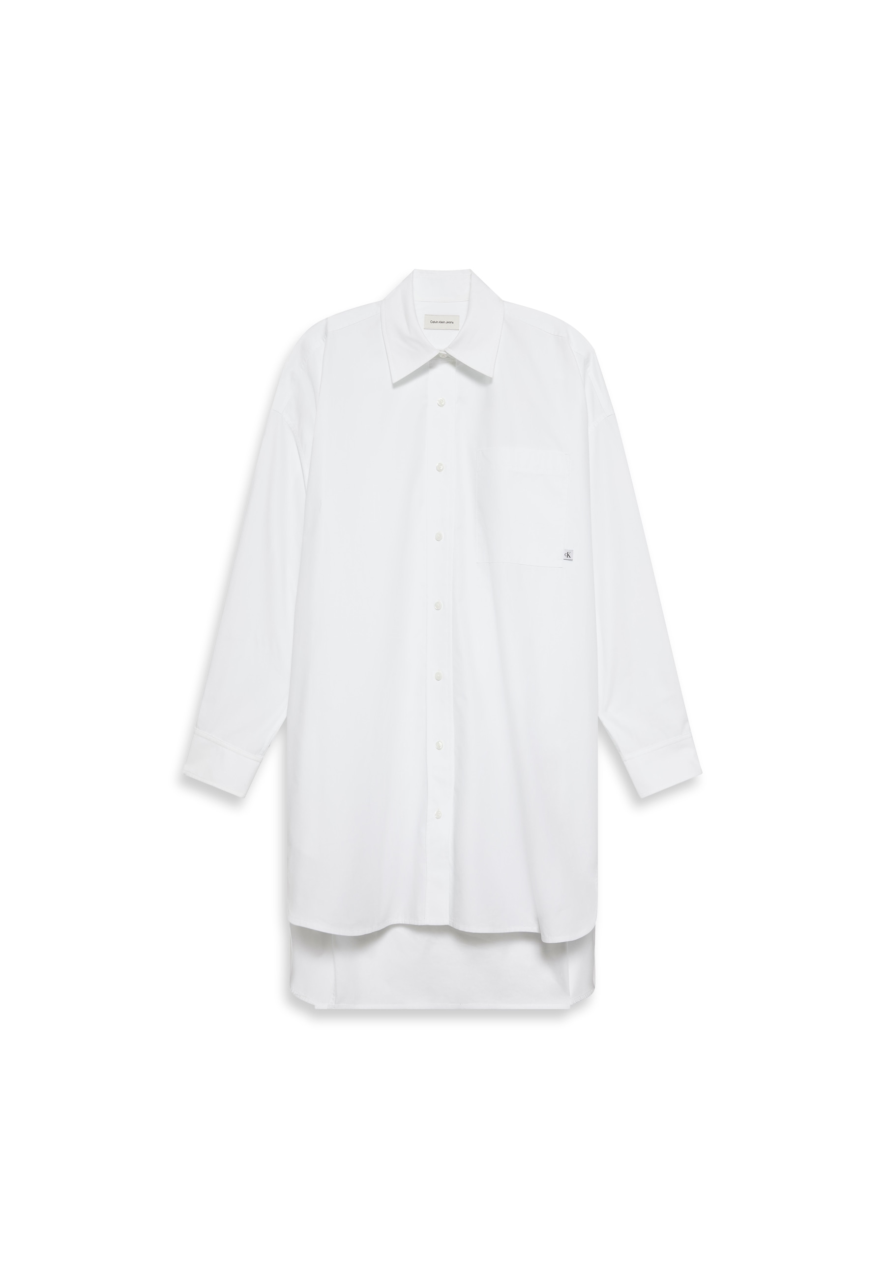 Calvin Klein Jeans Hemdblusenkleid »Cotton Oversized Mini Shirtdress« Brusttasche im Oversize-Style