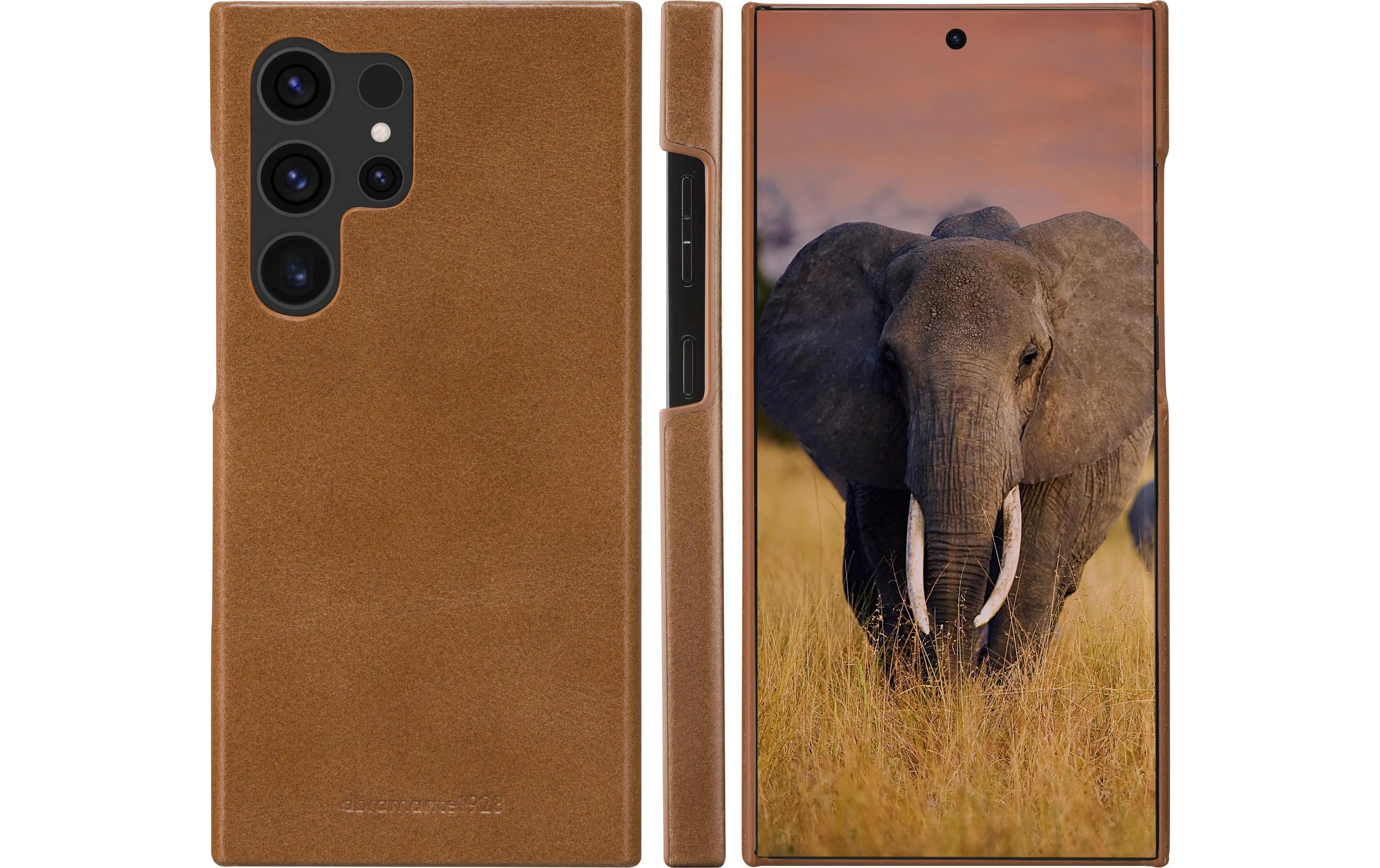 Book Cover Lynge Galaxy S24 Ultra TanSchutzhülle für das Samsung Galaxy S24 Ultra