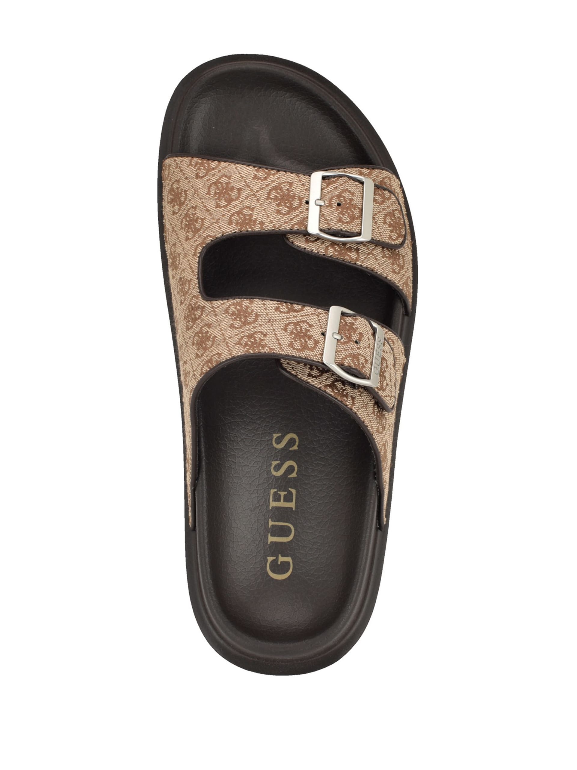 Sandálias Verone Jacquard Quattro G com tira dupla