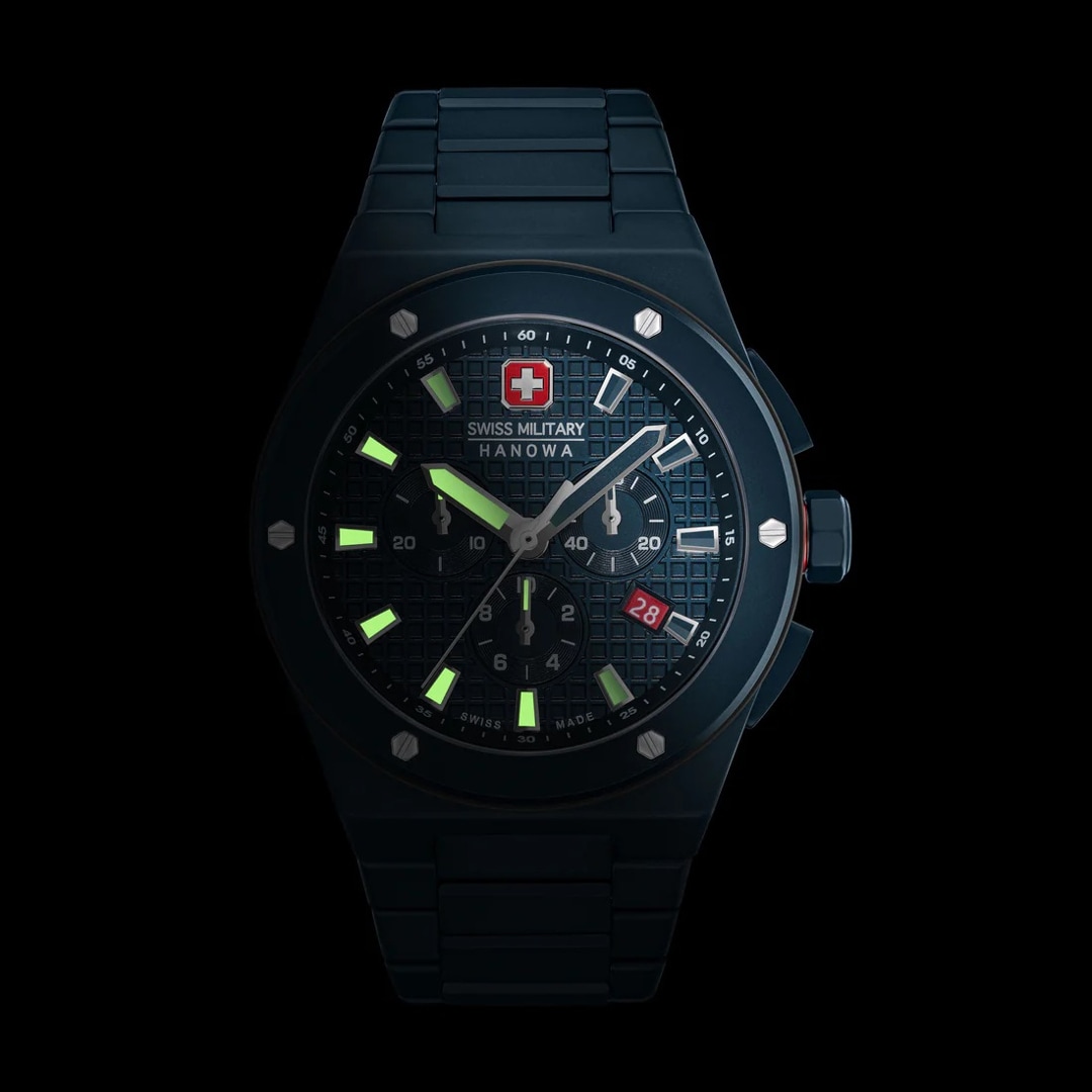 Swiss Military Hanowa Sidewinder Ceramic Blau