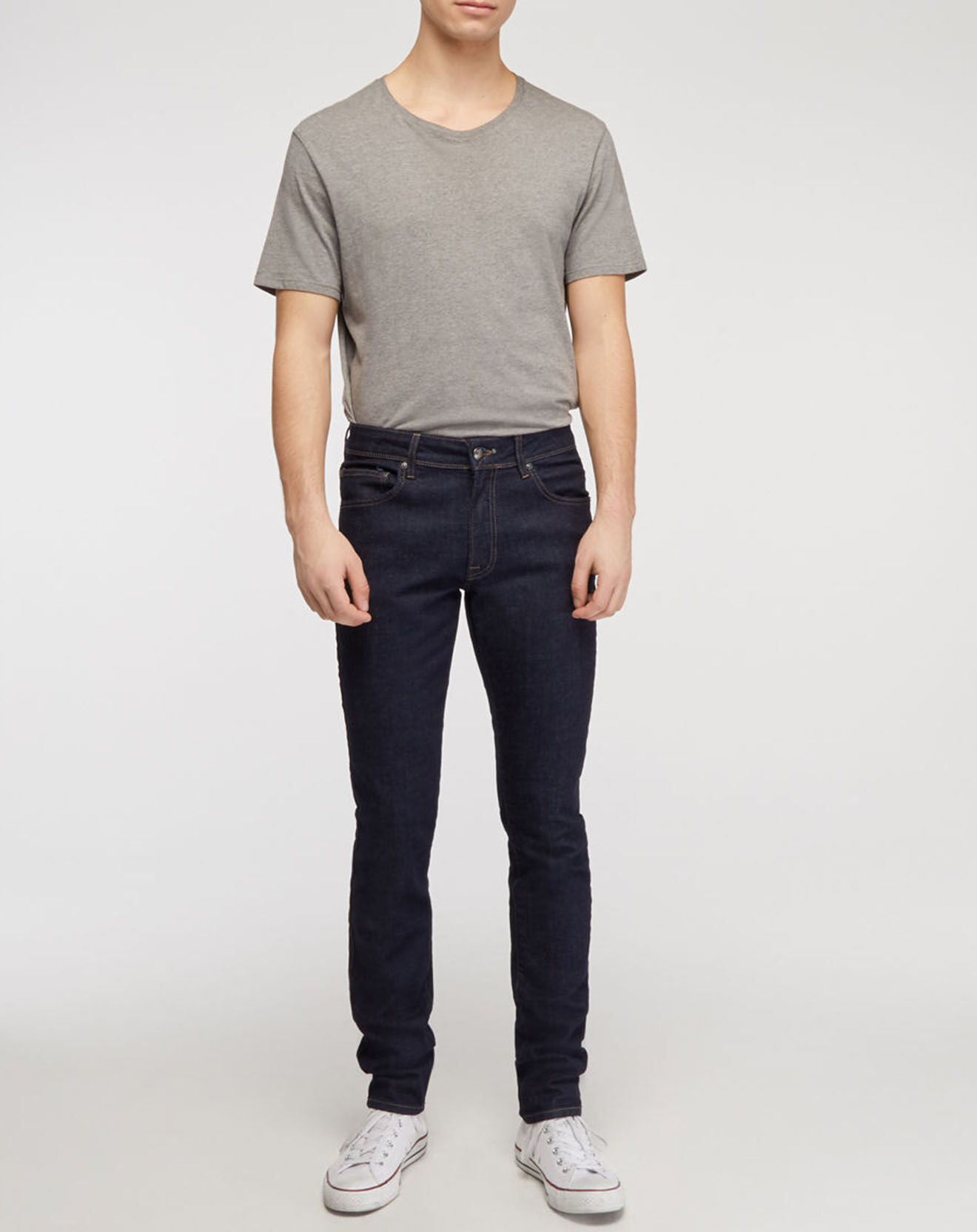 Hackett London Jean Slim bleu brut