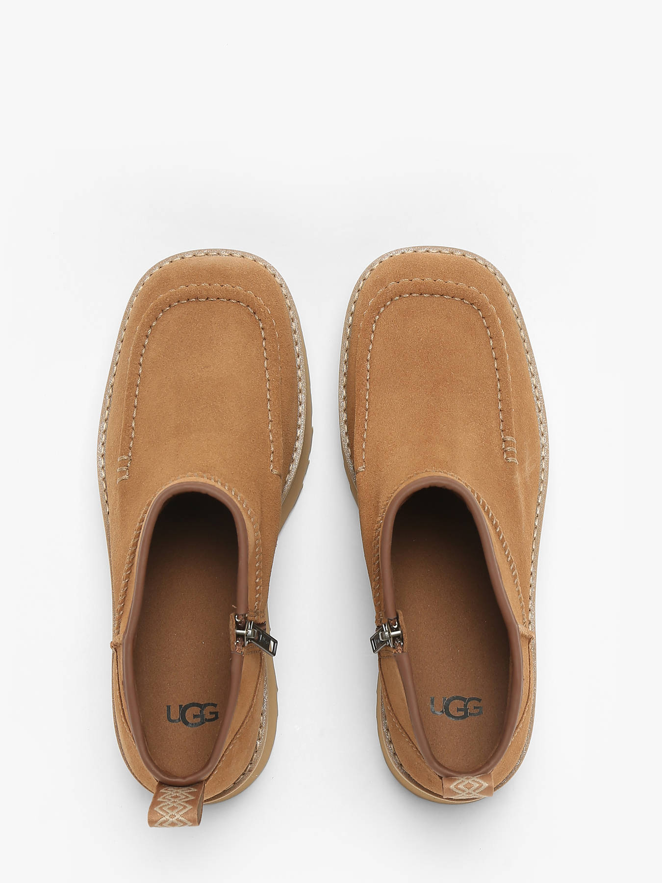 Boots Cityfunc ultra semelle compense en cuir UGG