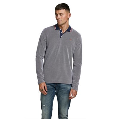 Polo à manches longues homme Jprbluwin JACK JONES PREMIUM