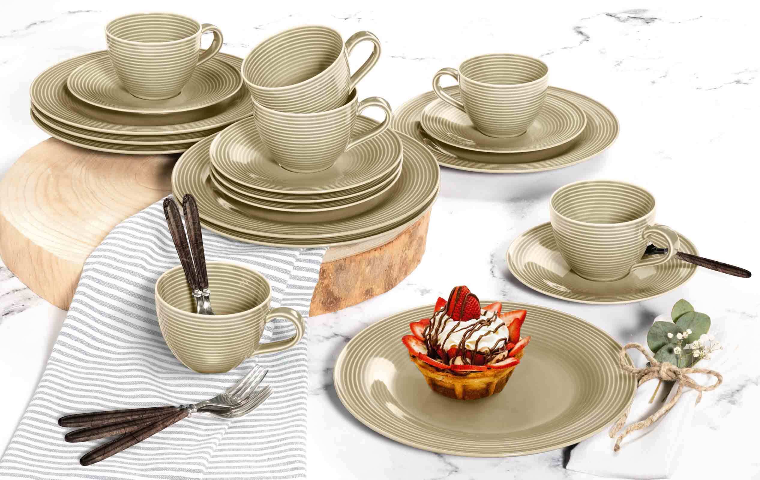 Seltmann Weiden Speiseteller Beat Color Glaze ø 27,7 cm 6er Set
