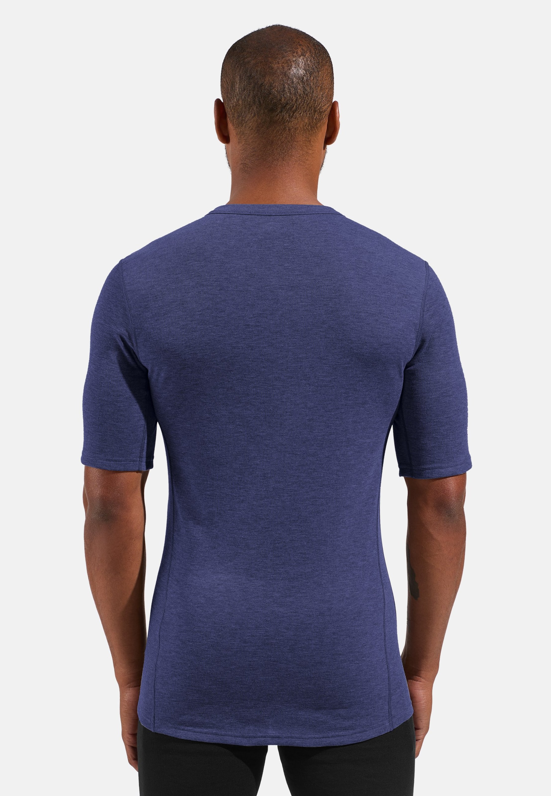 Active Warm Base Layer T-shirt in Skipper Blue