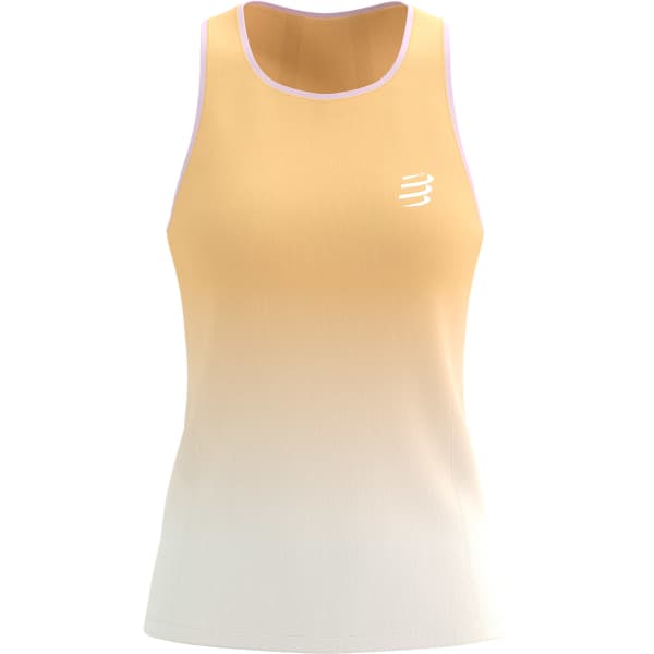 Débardeur running COMPRESSPORT PERFORMANCE SINGLET W BUFF ORANGE