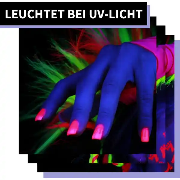 Neon Nails 10 fuchsia fizz