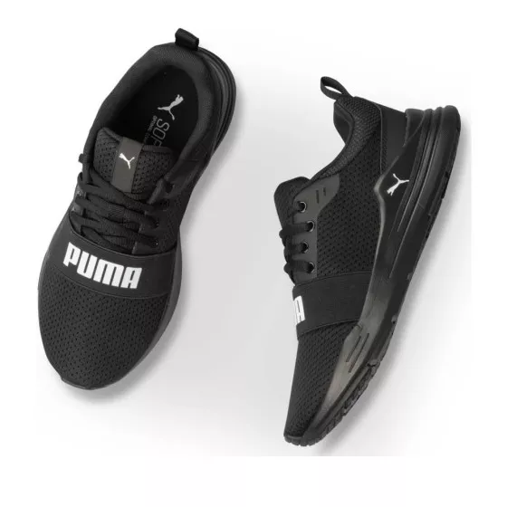 Baskets NOIR PUMA Wired Run Jr