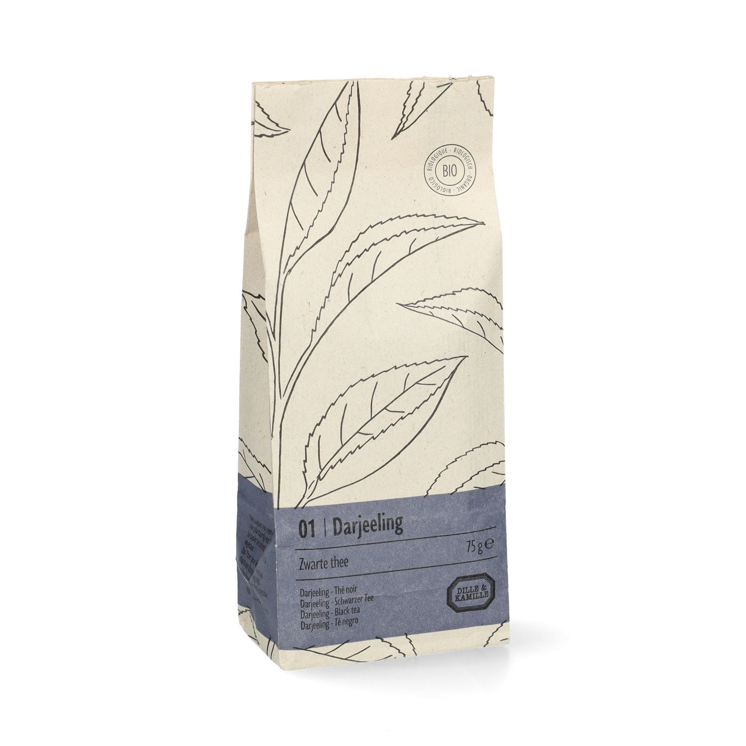 Darjeeling, Zwarte thee, biologisch, 75 g