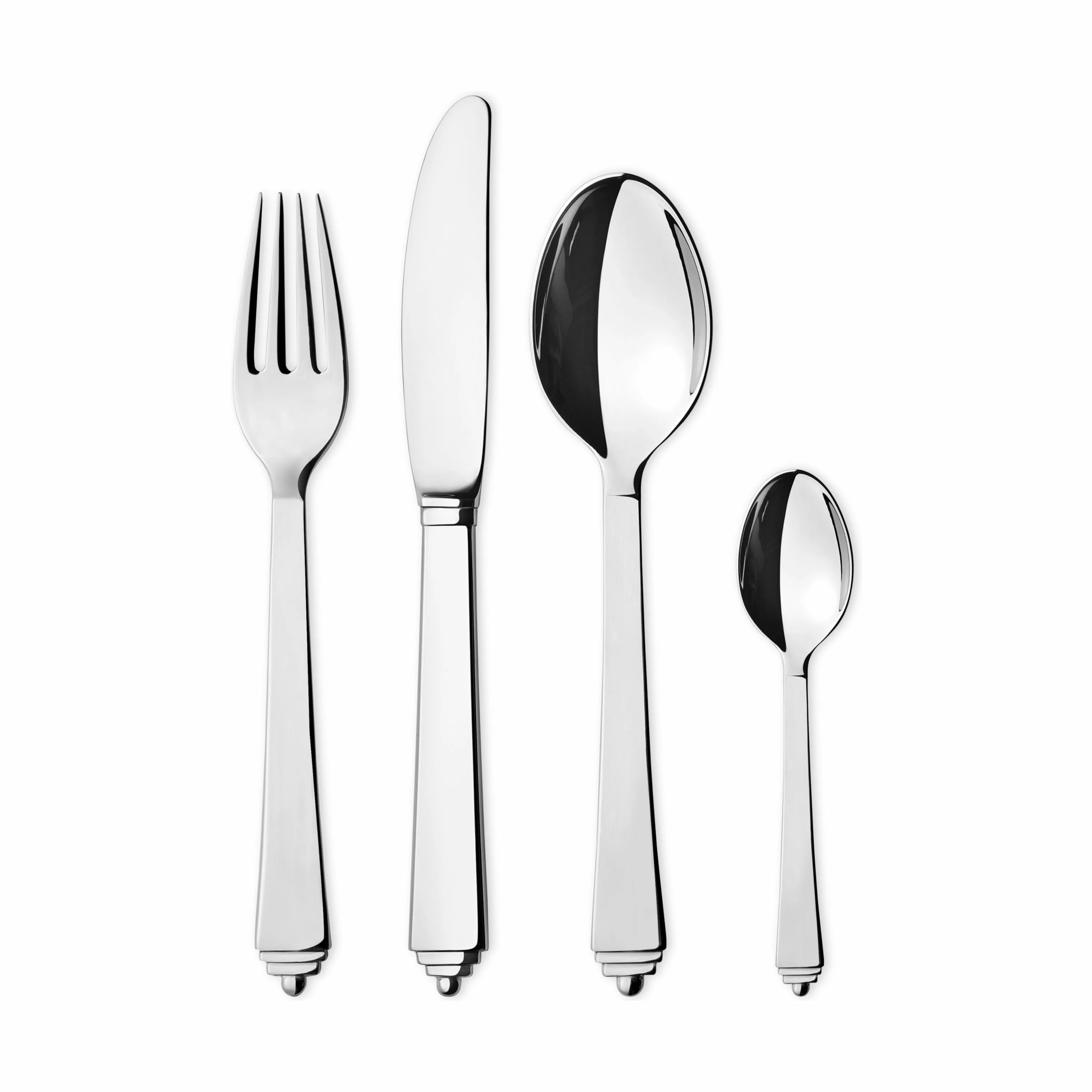 Georg Jensen Pyramide Bestikæske - 24 dele