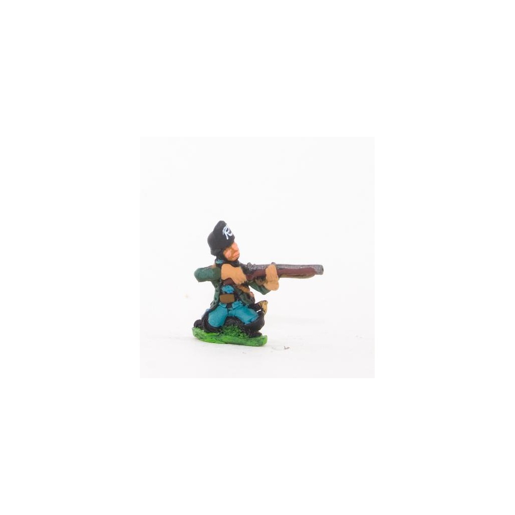 Seven Years War Prussian: Jager de Noble, kneeling firing