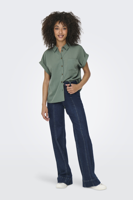 Only groene dames blouse