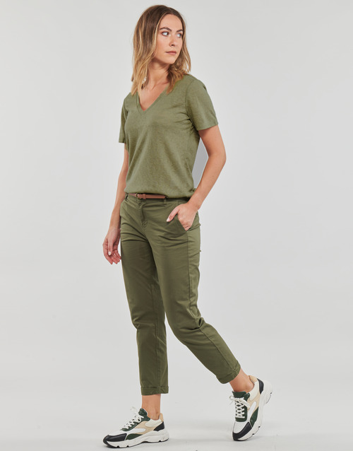 Only - ONLTANJA S/S SHINE TOP JRS - Beige