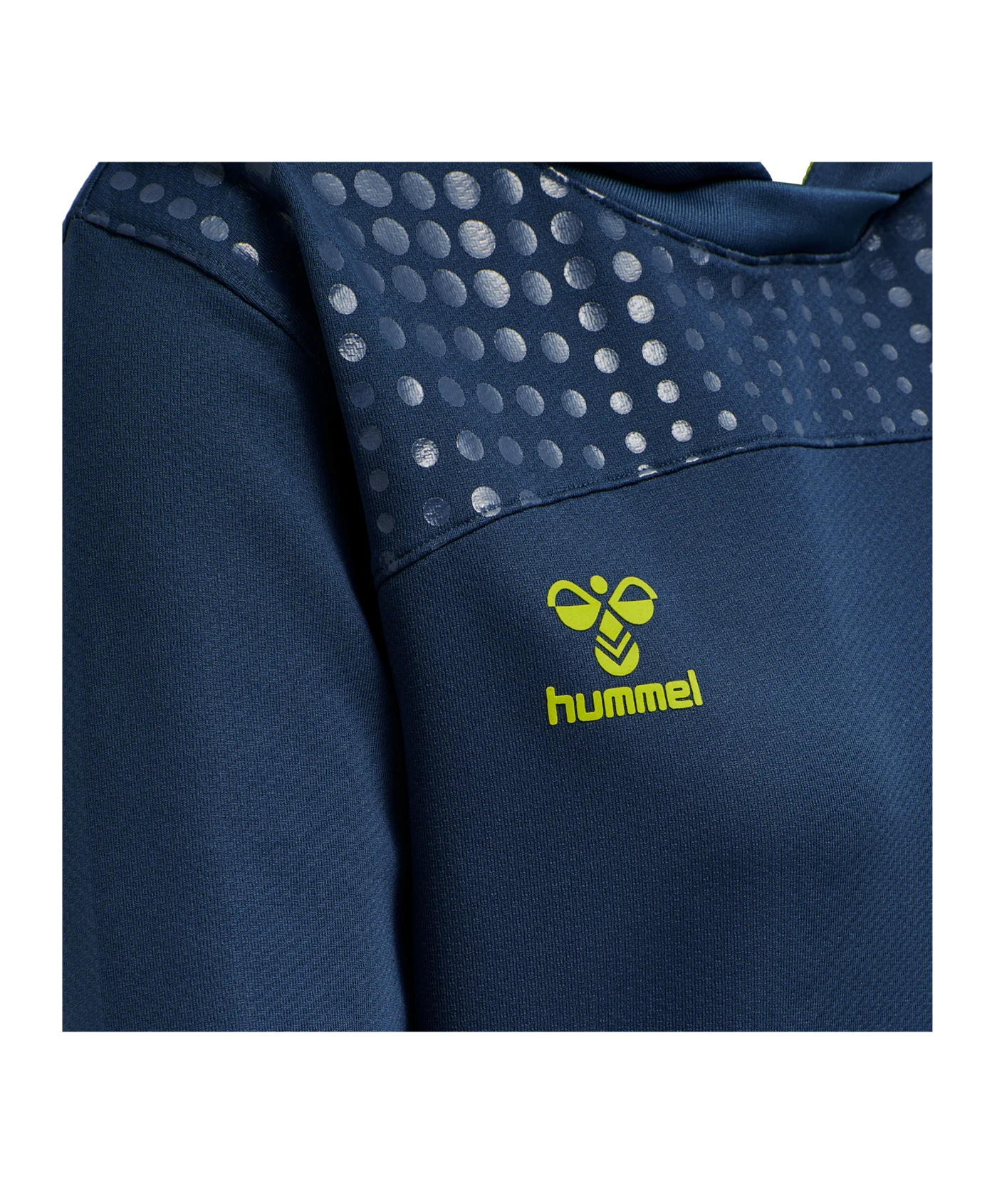 Hummel hmlLEAD Poly Hoody Damen Blau F7642