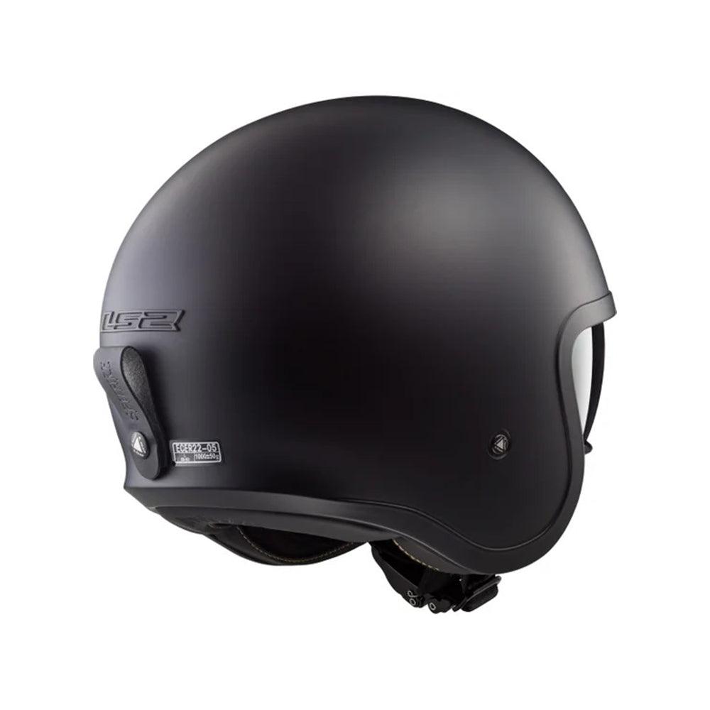 Casque Moto LS2 Spitfire Jet Matt Black