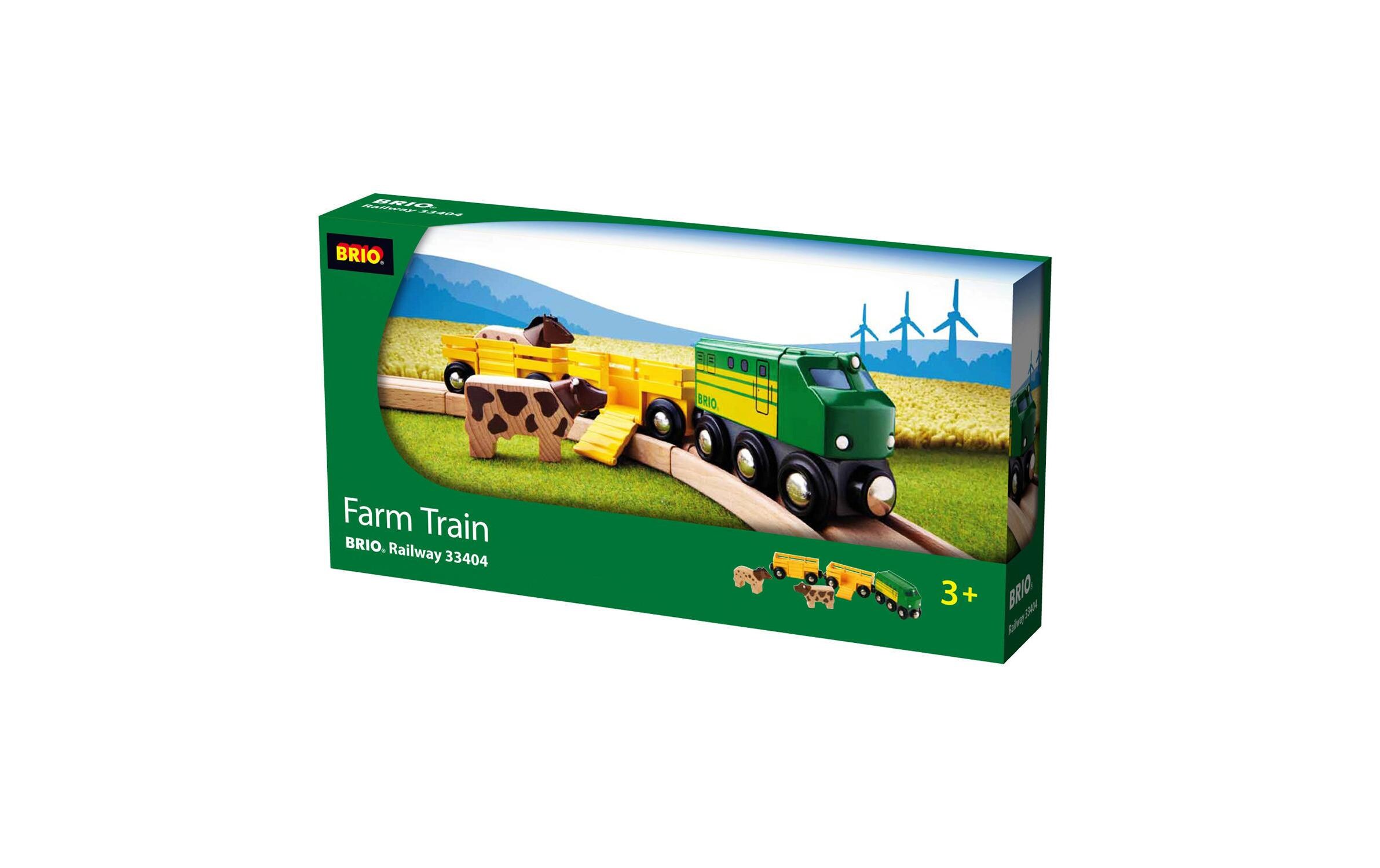 Eisenbahn BauernhofSpielzeug-Zug mit Tierfiguren