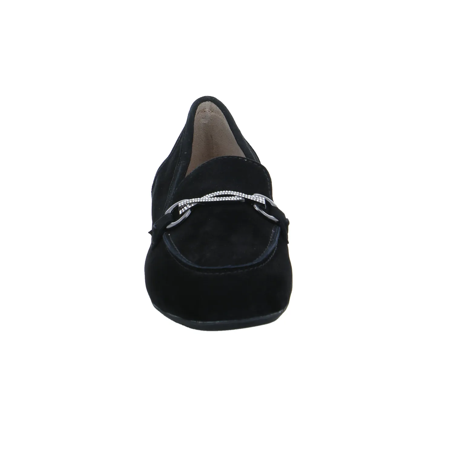 EVERYBODY Slipper Schwarz Leder