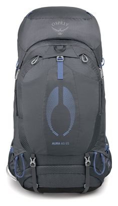 Sac de Randonnée Osprey Aura AG 65 Gris Femme