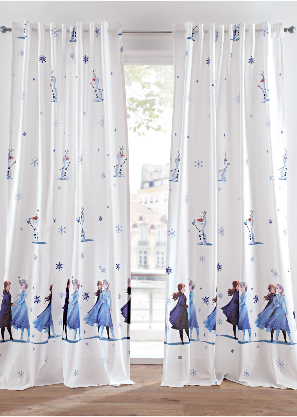 Panneau coton  La Reine des Neiges (1 pce.)