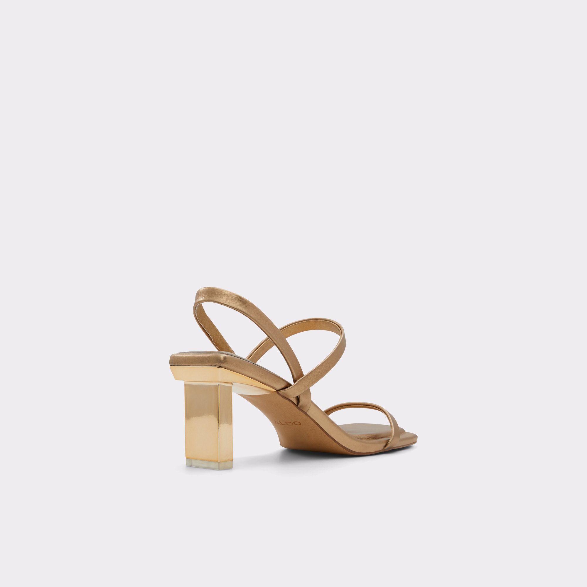 Lokurr Gold Women Heeled sandals