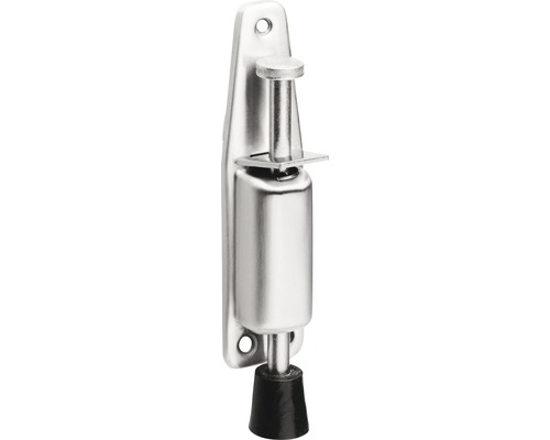 Deurstopper, geborsteld roestvrij staal, 180 mm