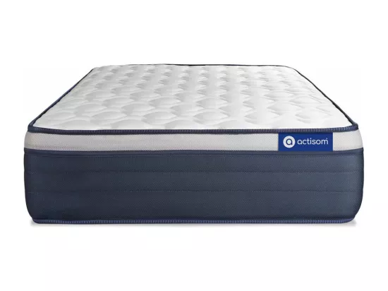 ACTISOM matelas Ressorts ensachés+Mémoire de forme ACTIFLEX MAX 120x190 cm Maxi épaisseur 7zones de confort