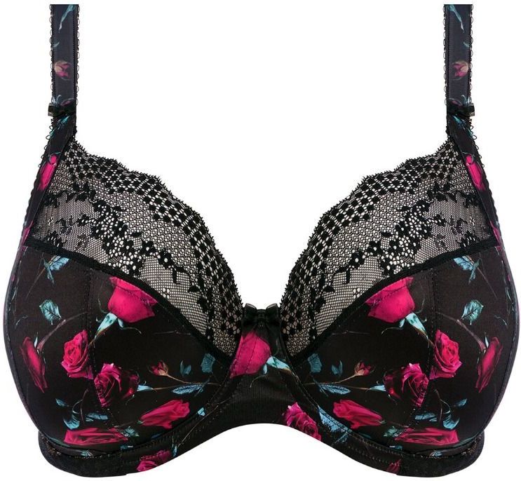 Elomi Beugel Bh Lucie Rock 'n Rose - Zwart