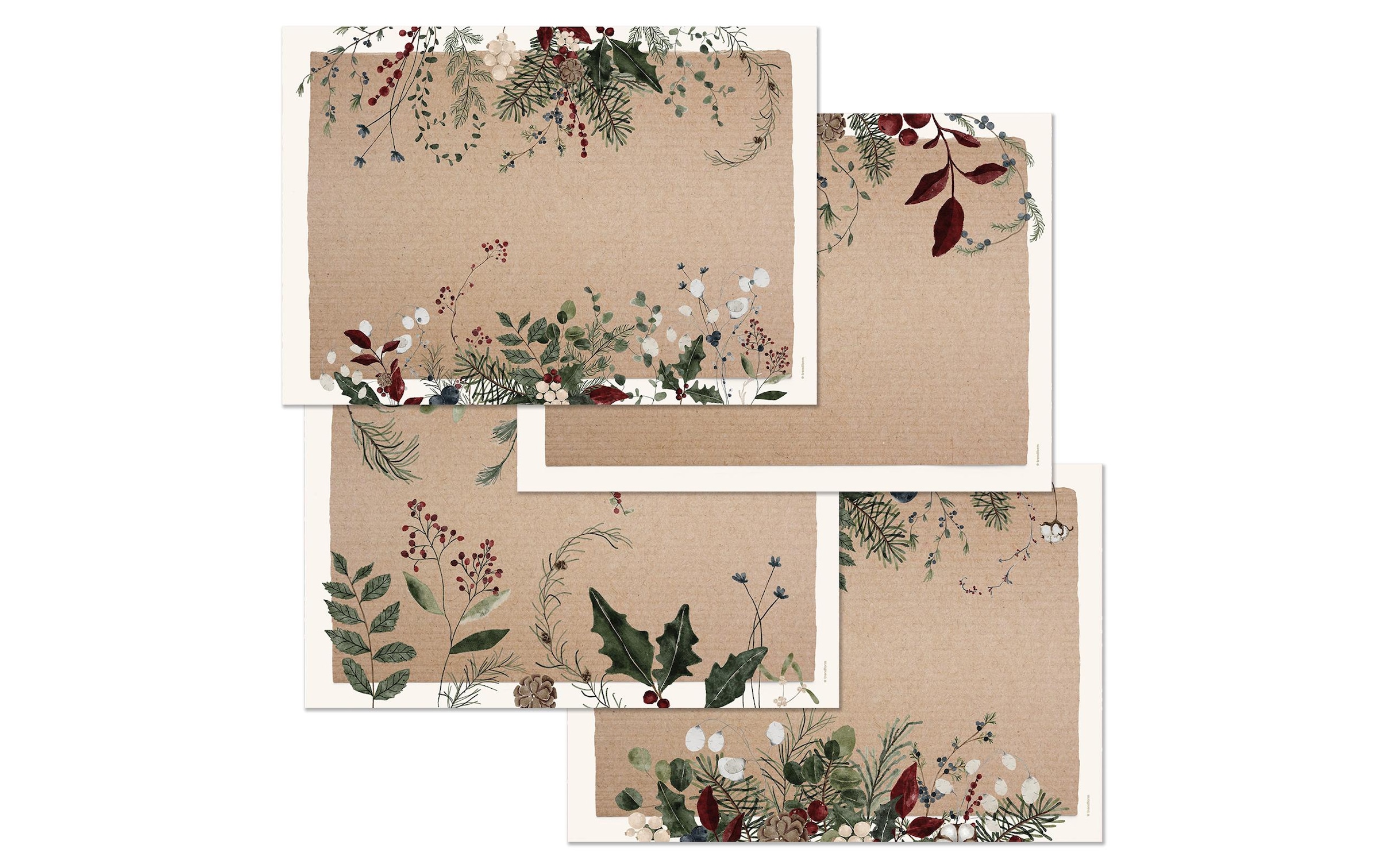 Platzset »Trendform Winter Floristry 42 cm x 29,7 cm«