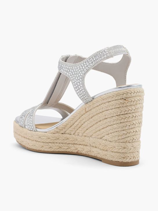 Graceland Sandalette Silber