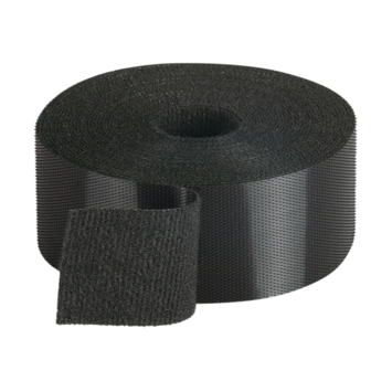 Klittenbinder zwart 5 meter x 30 mm