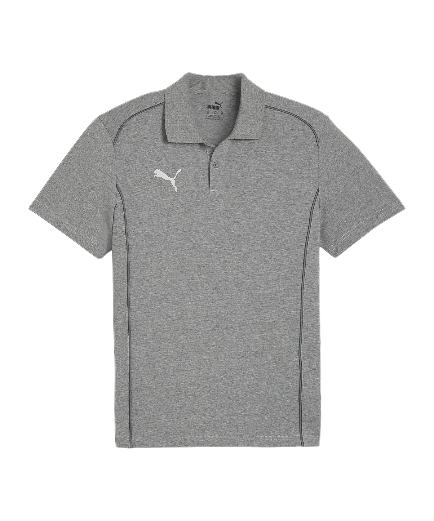 PUMA teamFINAL Casuals Poloshirt Grau F33