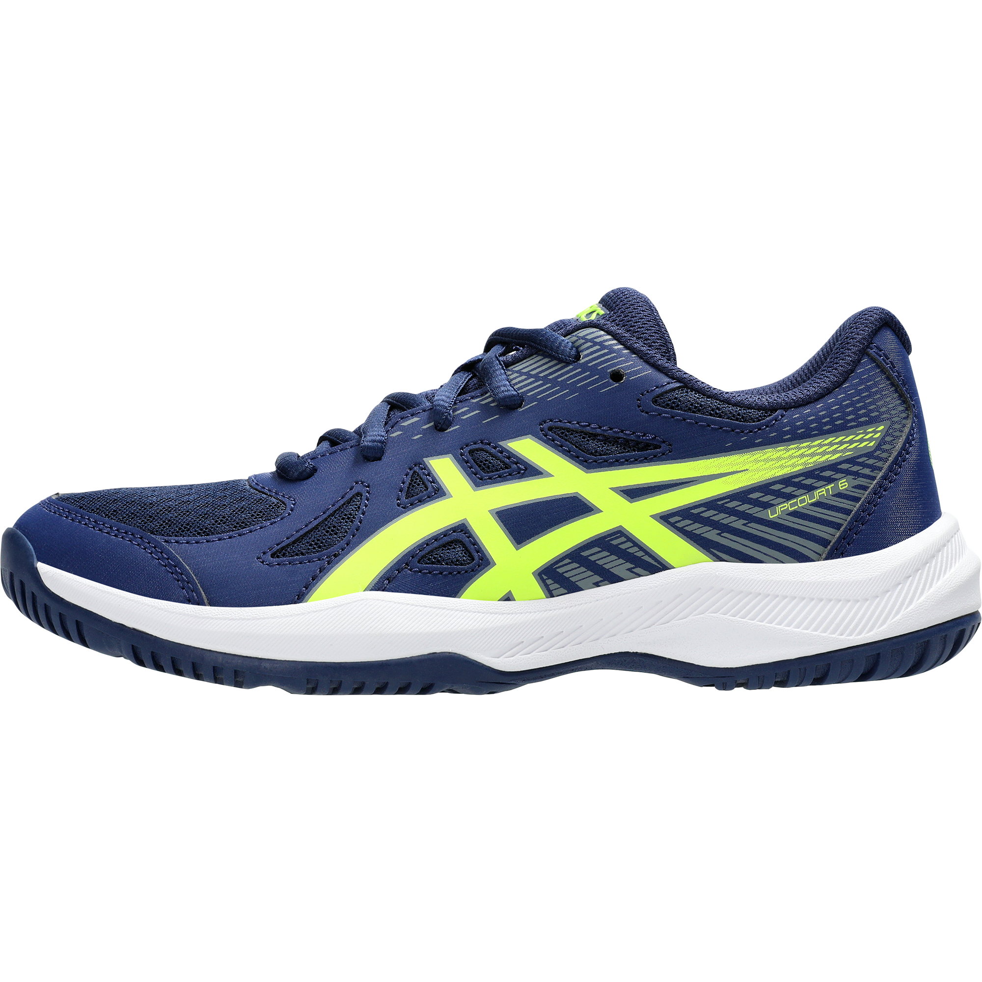 ASICS Upcourt 6 GS Hallenschuhe Kinder blue expanse