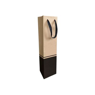 Logistipack Seduction - 10 sacs cadeau pour 1 bouteille - 9.5 cm x 9.5 cm x 38.5 cm