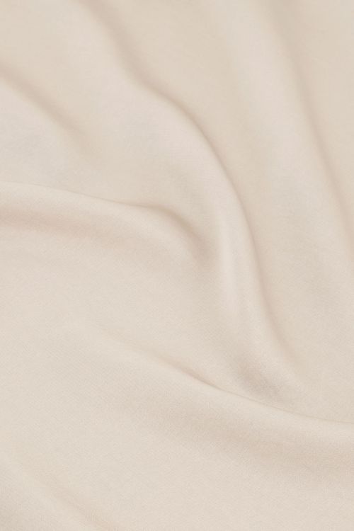 Beige midi satijnen rok